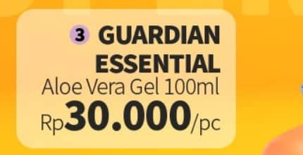 Promo Harga Guardian Aloe Vera Gel 100 ml - Guardian