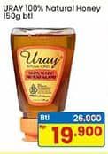 Promo Harga Uray Natural Honey 150 ml - Indomaret