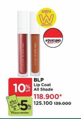 Promo Harga Blp Beauty Lip Coat All Variants 4 gr - Watsons