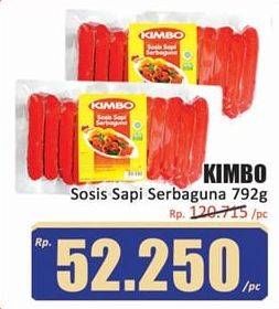 Promo Harga KIMBO Sosis Sapi Serbaguna 24 pcs - Hari Hari