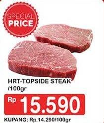 Promo Harga Daging Topside Sapi per 100 gr - Hypermart