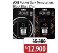 Promo Harga AXE Pocket Frag Sachet Dark Temptation, Black 17 ml - Alfamidi