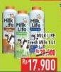 Promo Harga MILK LIFE Fresh Milk 1 ltr - Hypermart