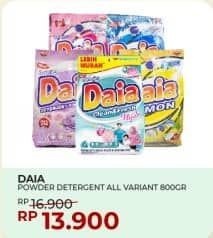 Promo Harga Daia Deterjen Bubuk All Variants 800 gr - Yogya