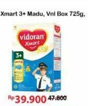 Promo Harga VIDORAN Xmart 3+ Madu, Vanilla 725 gr - Alfamart