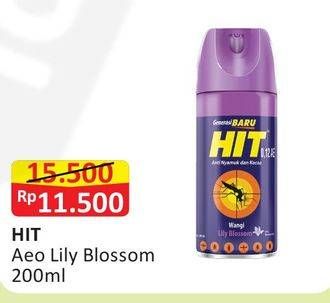 Promo Harga HIT Aerosol Lilly Blossom 200 ml - Alfamart