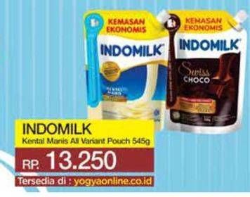Promo Harga Indomilk Susu Kental Manis All Variants 545 gr - Yogya