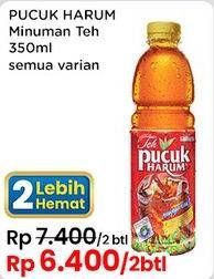 Promo Harga Teh Pucuk Harum Minuman Teh All Variants 350 ml - Indomaret