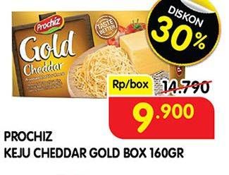 Promo Harga PROCHIZ Gold Cheddar 160 gr - Superindo