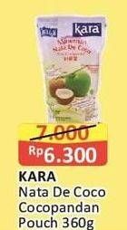 Promo Harga KARA Nata De Coco Cocopandan 360 gr - Alfamart