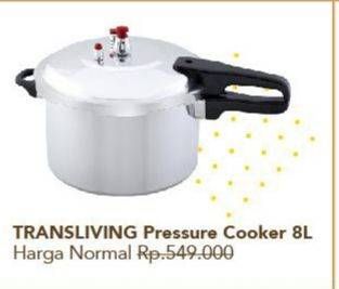 Promo Harga TRANSLIVING Pressure Cooker  - Carrefour