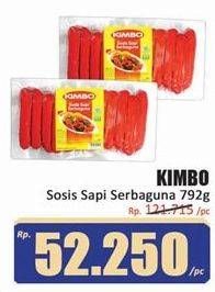 Promo Harga Kimbo Sosis Sapi Serbaguna 24 pcs - Hari Hari