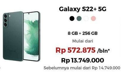 Promo Harga Samsung Galaxy S22 Plus 5G 8GB + 256GB  - Erafone