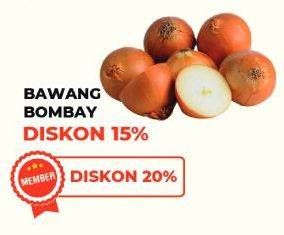 Promo Harga Bawang Bombay per 100 gr - Yogya