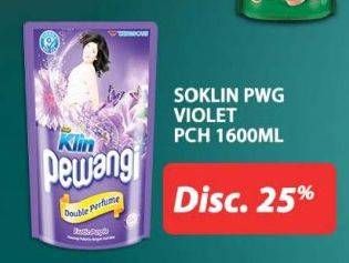 Promo Harga So Klin Pewangi Exotic Purple 1800 ml - Hypermart