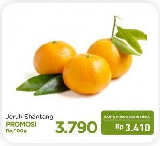 Promo Harga Jeruk Shantang per 100 gr - Carrefour