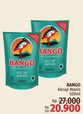Promo Harga BANGO Kecap Manis 520 ml - LotteMart