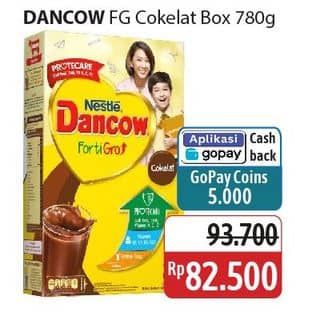 Promo Harga Dancow FortiGro Susu Bubuk Instant Cokelat 800 gr - Alfamidi