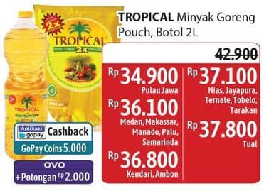 Harga Tropical Minyak Goreng Pouch/Botol