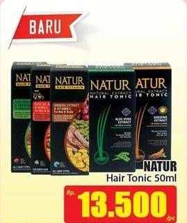 Promo Harga NATUR Hair Tonic 50 ml - Hari Hari
