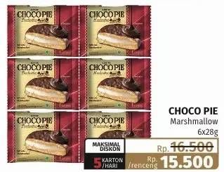 Promo Harga DELFI Orion Choco Pie Original per 6 pcs 28 gr - Lotte Grosir