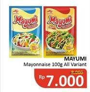 Promo Harga MAYUMI Mayonnaise All Variants 100 gr - Alfamidi