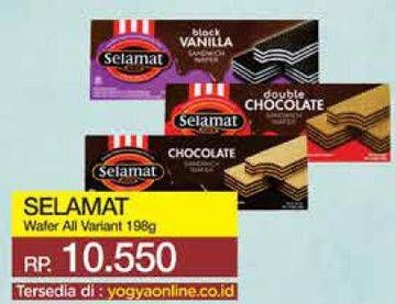 Promo Harga SELAMAT Wafer All Variants 198 gr - Yogya