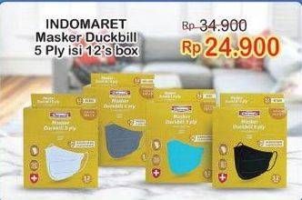Promo Harga INDOMARET Masker Duckbill 12 pcs - Indomaret