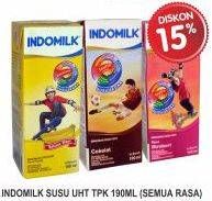 Promo Harga INDOMILK Susu UHT All Variants 190 ml - Superindo