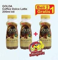 Promo Harga Golda Coffee Drink Dolce Latte 200 ml - Indomaret