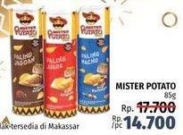 Promo Harga MISTER POTATO Snack Crisps 85 gr - LotteMart