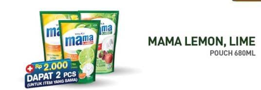 Promo Harga Mama Lemon , Lime 680ml  - Hypermart