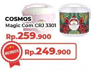 Promo Harga COSMOS Magic Com CRJ 3301  - Yogya