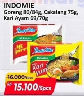 Promo Harga Indomie Mie Kuah/Goreng  - Alfamart