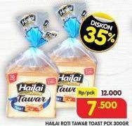 Promo Harga Hailai Roti Tawar Toast 350 gr - Superindo