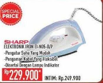 Promo Harga SHARP EI-N05 Iron  - Hypermart
