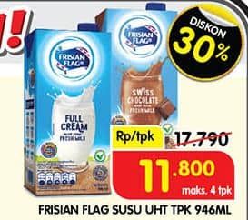 Promo Harga Frisian Flag Susu UHT Purefarm 946 ml - Superindo