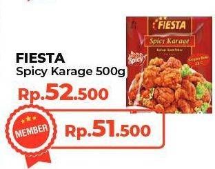 Promo Harga FIESTA Ayam Siap Masak Spicy Karage 500 gr - Yogya