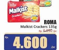 Promo Harga Roma Malkist Crackers 135 gr - Hari Hari