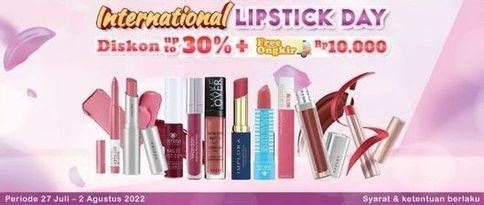 Promo Harga International Lipstick Day  - Indomaret