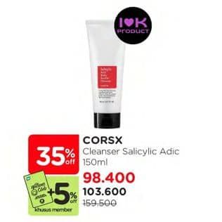 Promo Harga Cosrx Daily Gentle Cleanser Salicylic Acid 150 ml - Watsons
