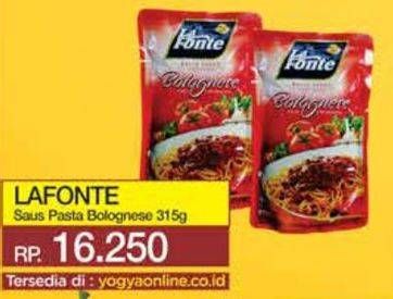 Promo Harga La Fonte Saus Pasta Bolognese 315 gr - Yogya