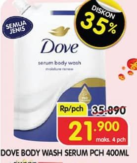 Promo Harga Dove Body Wash All Variants 400 ml - Superindo