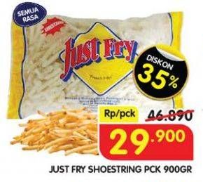 Promo Harga Just Fry French Fries All Variants 900 gr - Superindo
