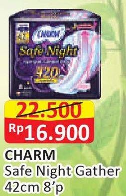 Promo Harga Charm Safe Night Gathers 42cm 8 pcs - Alfamart