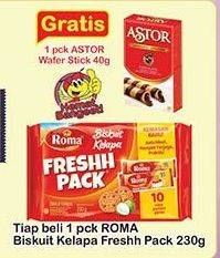 Promo Harga ROMA Freshh Pack per 10 pcs 23 gr - Indomaret