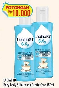 Promo Harga Lactacyd Baby Liquid Soap 150 ml - Hypermart