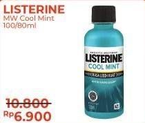 Promo Harga LISTERINE Mouthwash Antiseptic 80 ml - Alfamart