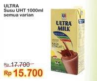 Promo Harga ULTRA MILK Susu UHT All Variants 1000 ml - Indomaret