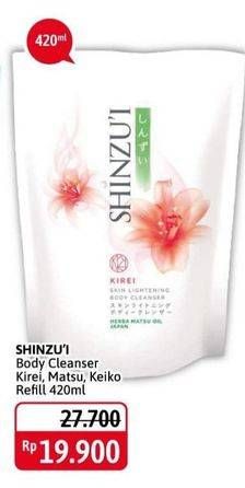 Promo Harga SHINZUI Body Cleanser Kirei, Matsu, Keiko 420 ml - Alfamidi
